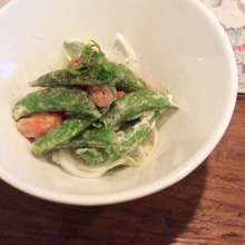 スナップエンドウを簡単おしゃれに食べよう☆