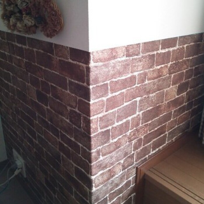 壁紙屋本舗さんのレンガ柄