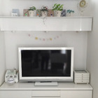 IKEAのオシャレなTVボードと組み合わせたいシャービックインテリア