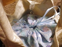 100均手ぬぐいでバックインバック