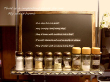 100均リメイクでカフェ風 ♪ そしてキッチン収納にひと工夫!