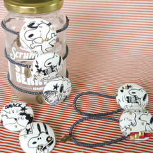 ☆はぎれで作る超簡単!可愛いくるみボタンのヘアゴム☆