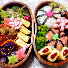 減塩でも見た目で楽しく!パパのお弁当❤︎