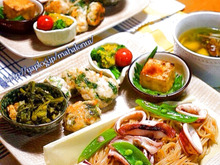 ワンプレートも100均の小鉢とランチョンマットで簡単おうちカフェ