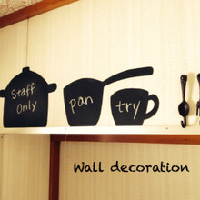 手作りステッカーで♪簡単ウォールデコ