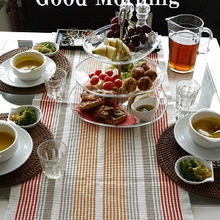 週末の朝は、IKEAな?!朝食。