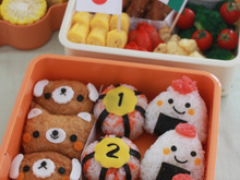 運動会に!簡単金メダルデコおにぎり&クマちゃんワンちゃん稲荷