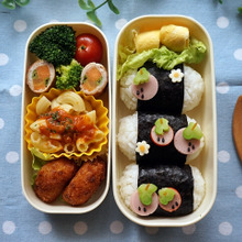 いちごデコのお弁当