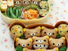 大人気♡リラックマお稲荷さんの行楽弁当