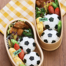 サッカー少年へ♡簡単!サッカーボールのおにぎり弁当