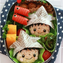 簡単*子供の日弁当!ウインナーの鯉のぼり