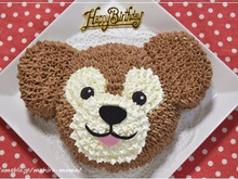 立体 ダッフィーケーキの作り方