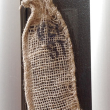 100均の麻袋で男前なムシよけカバー