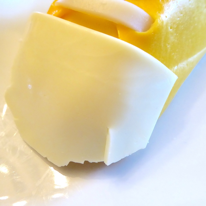 チーズはなじませながら!