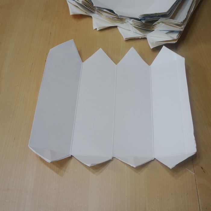 24個の牛乳パック