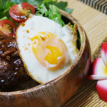 簡単ロコモコでハワイ気分♪