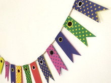 【簡単】折り紙で「子供の日」こいのぼりガーランド