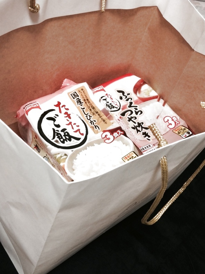 保存用パックご飯もピッタリ