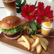 休日にいかが?アメリカンなバーガーランチ♡