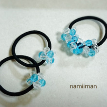 母娘で作る!夏色ヘアゴム