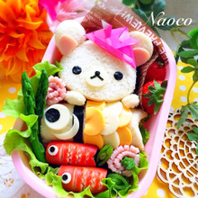 こどもの日に♡立体的な鯉のぼりロールサンドウィッチ♬