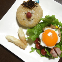 ロコモコ風のハワイアンプレート♪