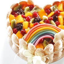 ハワイのレインボーケーキ!