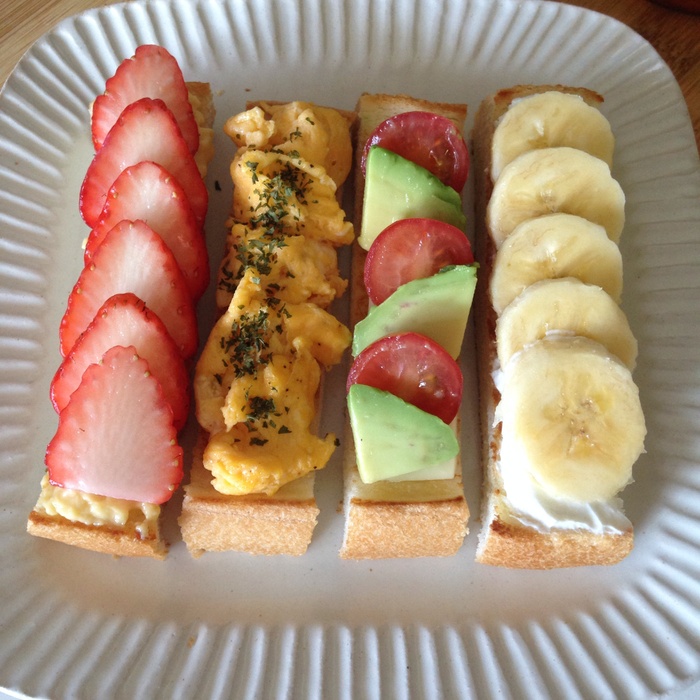 食事系からデザート系までアレンジ色々