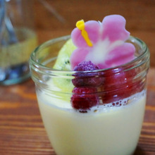 ハイビスカスチョコっとプリン☆