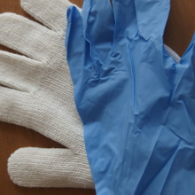 細かなところの拭き掃除に軍手が活躍