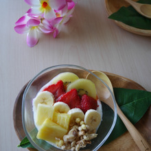 食べ終わっても、あれ?ハワイ!なプレート