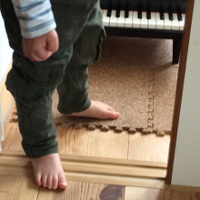 5分で簡単‼️ リメイクで子供服が流行りのデザインに⁉️