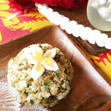 簡単!「ちくわ」と「トマト」でプルメリア!