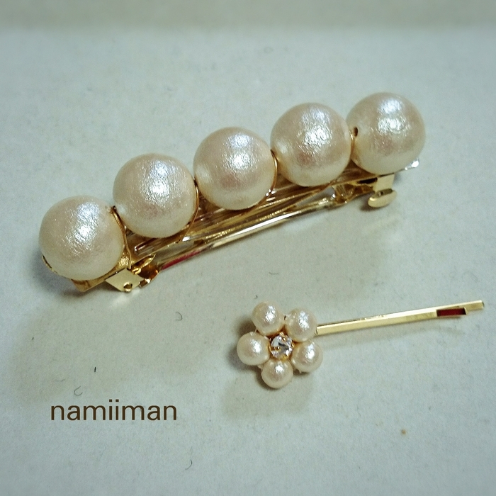 ビーズや大きさを変えても楽しめます。