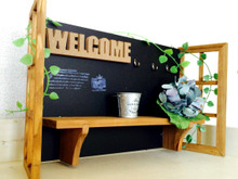 セリアリメイク2通りの飾り方♫窓風シェルフの作り方