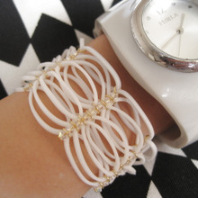 大人気のレインボールームでアレンジ大人ブレスレットの作り方☆