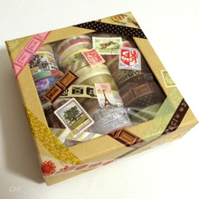 【簡単】100均の箱で中も見えるマステ収納BOX