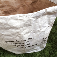 米袋再利用〜簡単!シンプルザックリ袋