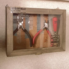 見せる収納の工具入れ♡