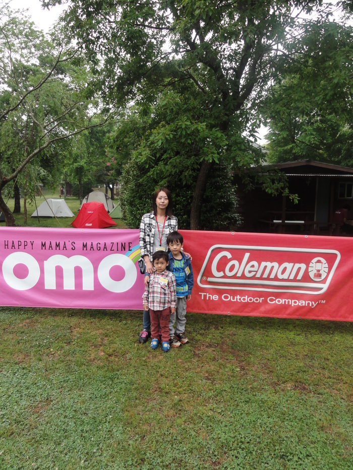 Como×Colemanイベントでキャンプ初体験!