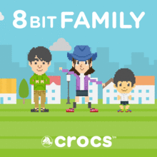 クロックス『8BIT FAMILY みんなの「家族キャラ」メーカー』で作ろう!