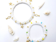 親子で作る!簡単&素敵に、レインボールームで夏のアクセサリー♪(レシピ付き)