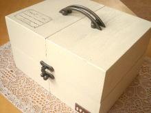 セリアの仕切りケースで簡単スタンプBOX♪