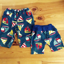 兄弟おそろいの洋服を、既製品にひと手間で。