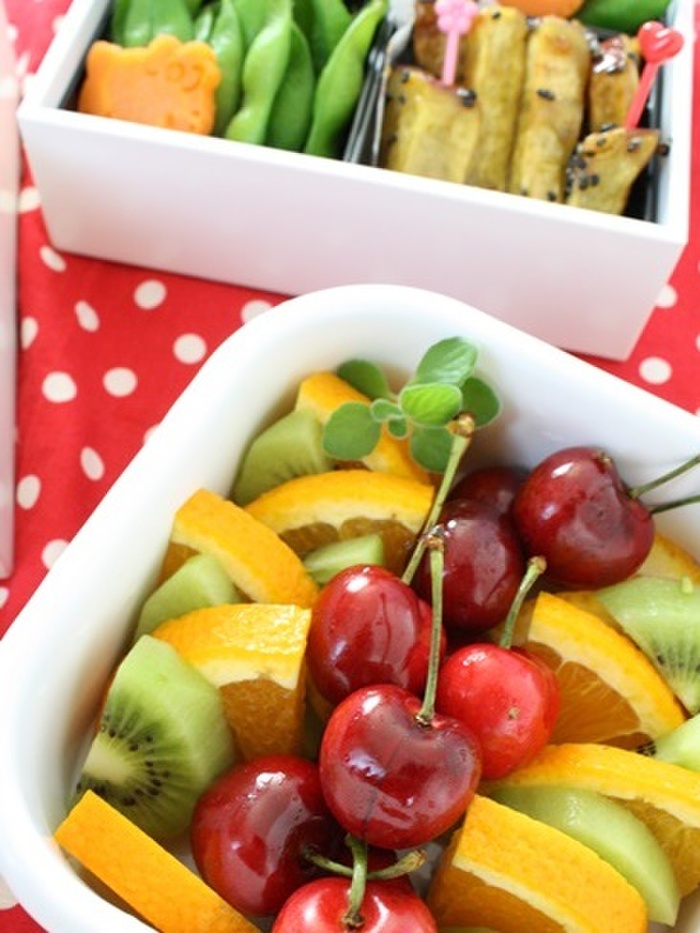 フルーツたっぷり