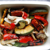 夏のごちそう時短レシピ「野菜の焼きびたしバルサミコソース」