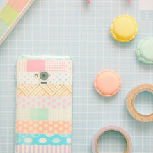 マスキングテープを使ったスマホカバーのカンタン手作り