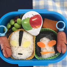 ウルトラマンとダダ星人のお弁当 アレルギー対応