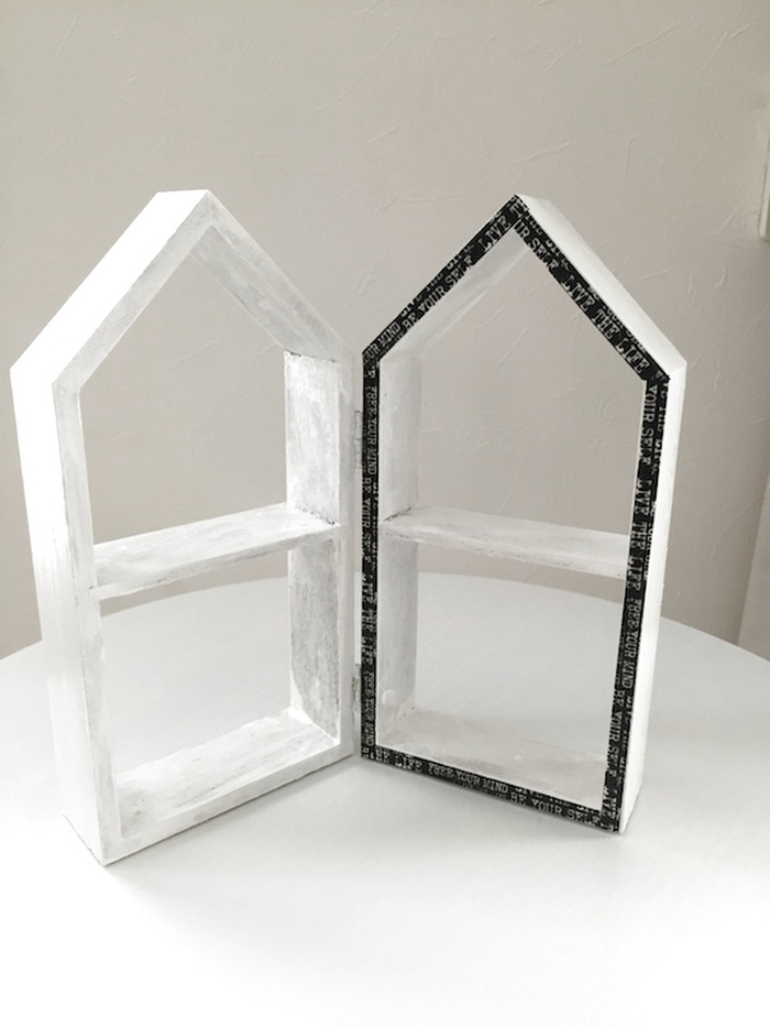 ペイント後、マステをはります