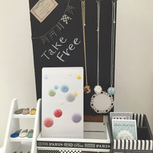 黒板をレジンとマステでシックに!Vol.4